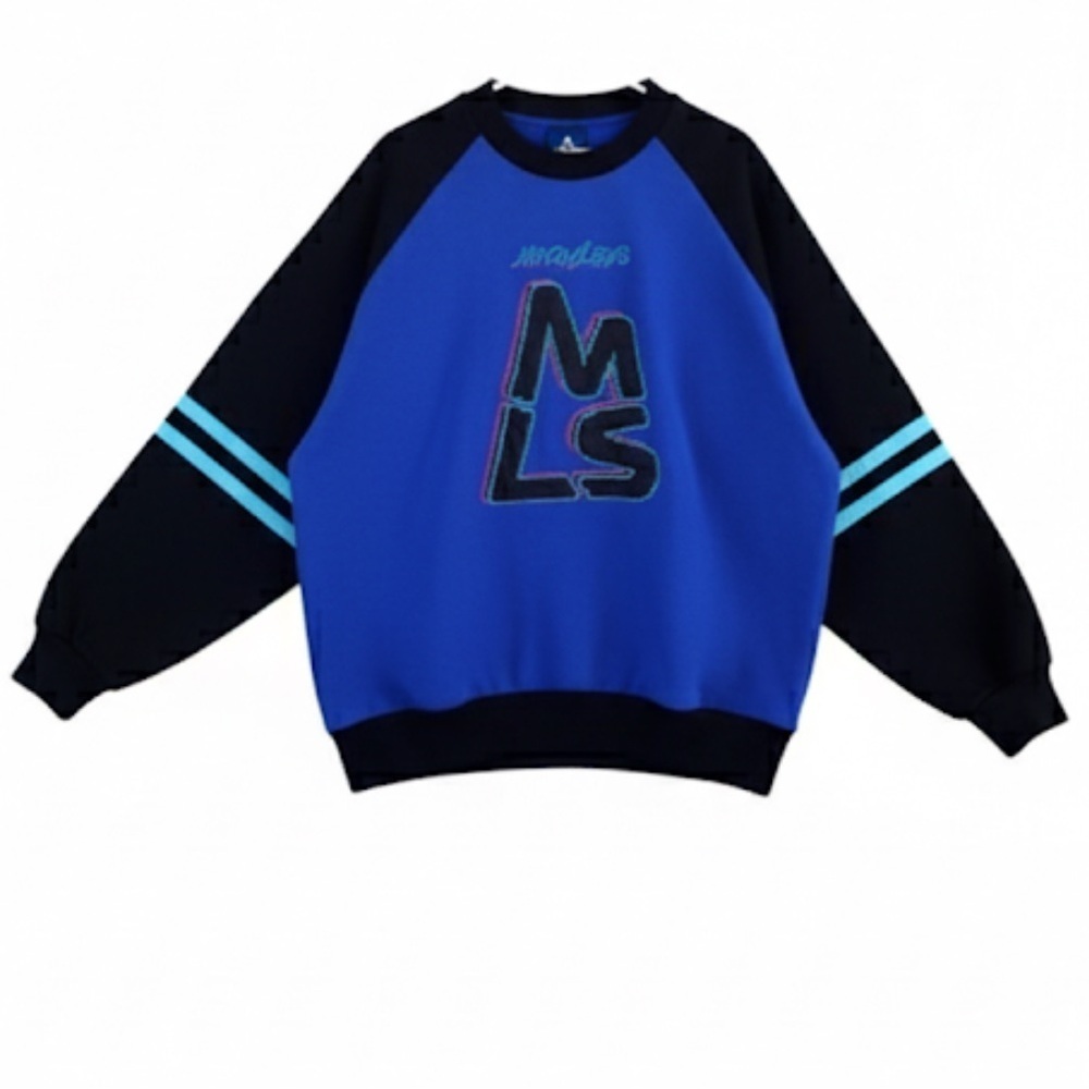 Magnlens Men’s Color Block Pullover Sweatshirt Size Large Excellent Condition!